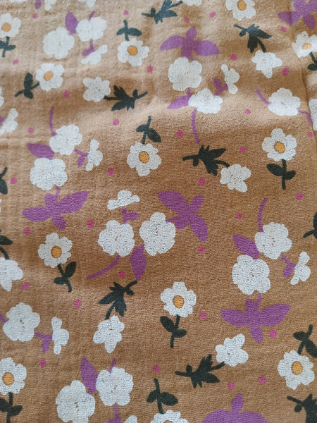 Tissu en Packs de 4 pouces à motifs floraux en France - environ 43 X43cm