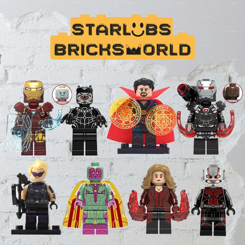 Dr Strange Avengers Premium  x 8 minifigures endgame Marvel Doctor Strange multiverse of madness
