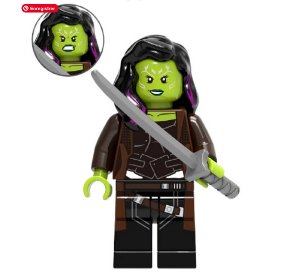 Guardians of the Galaxy Set of 9 Minifigures with 8cm Giant Groot  Compatible Colletions