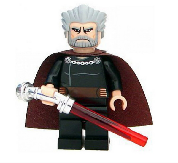 Star wars empire  9pcs of set Custom minifigures, Leia Darth Vader General Grievous Count Dooku