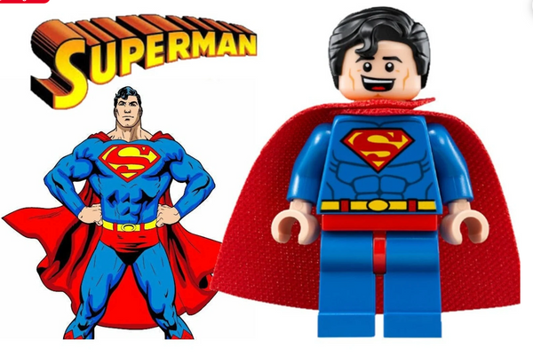 Superhero New set of 8pcs Custom minifigures with weapons and accessories