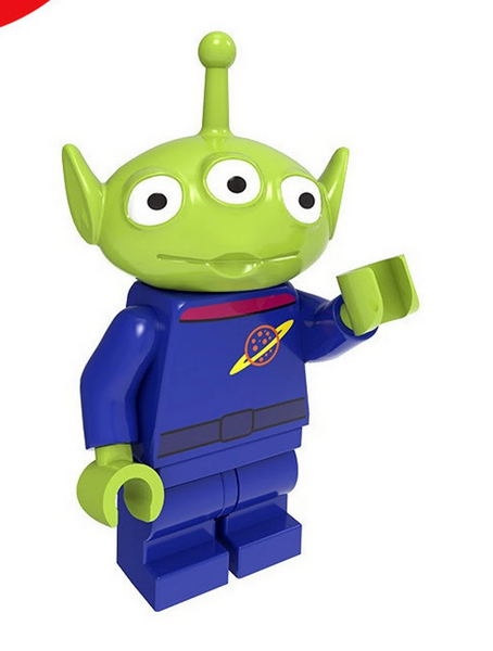 4 Pcs lots Toy Story minifigures Lego Disney Series Woody Buzz Lightyear Jessie