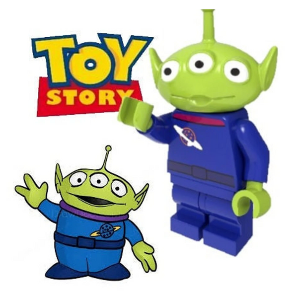 4 Pcs lots Toy Story minifigures Lego Disney Series Woody Buzz Lightyear Jessie