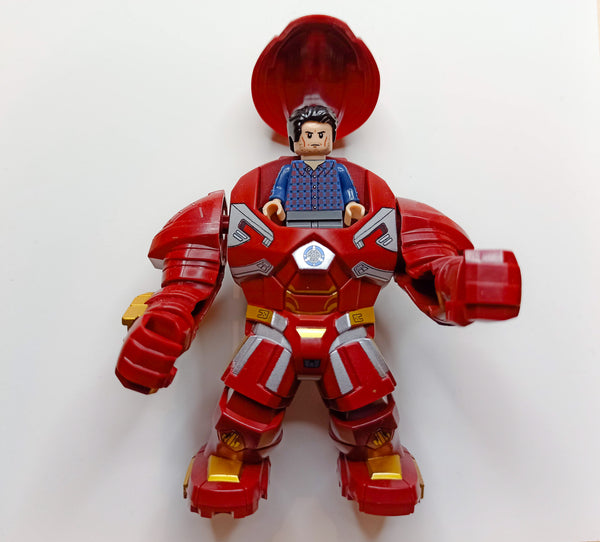 Marvel Iron Patriot Hulkbuster Minifigures Set Including Accessories and Pilot Minifigure