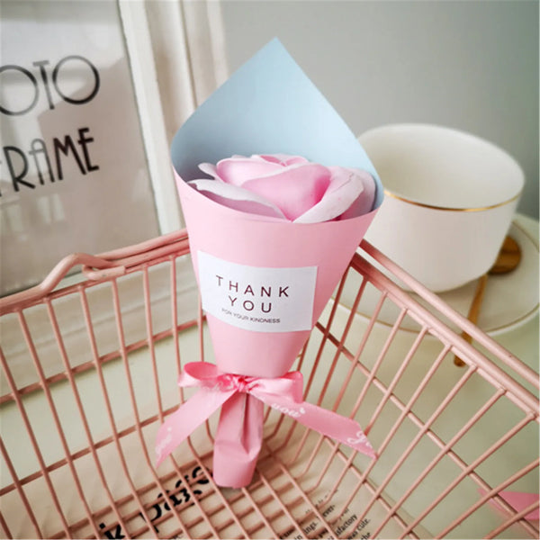 Handmade Soap Soap Mini Bouquet Soap Craft For Valentine's Present Romantic Gesture Graduation Gift