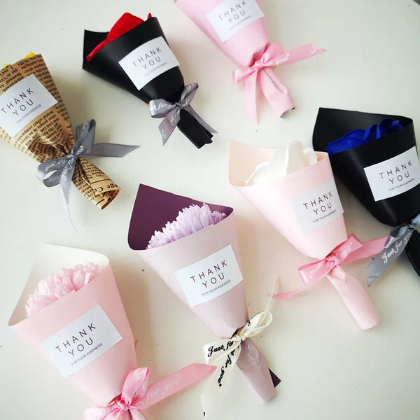 Handmade Soap Soap Mini Bouquet Soap Craft For Valentine's Present Romantic Gesture Graduation Gift