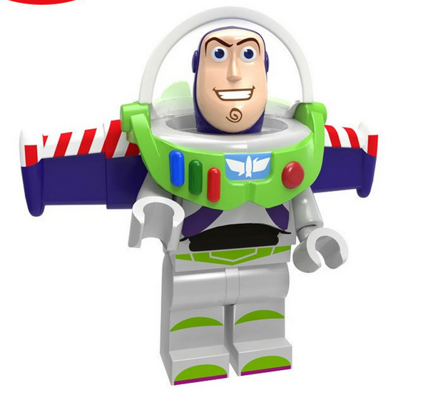 4 Pcs lots Toy Story minifigures Lego Disney Series Woody Buzz Lightyear Jessie