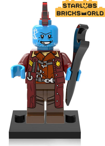 Guardians of the Galaxy Set of 9 Minifigures with 8cm Giant Groot  Compatible Colletions