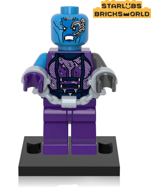 Guardians of the Galaxy Set of 9 Minifigures with 8cm Giant Groot  Compatible Colletions